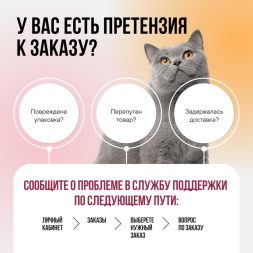 BOWL WOW мини-набор сухих кормов для взрослых кошек с чувствительным пищеварением - 100 г х 4 шт: с яблоком - 2 шт; с тыквой - 2 шт