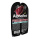 AlphaPet Superpremium влажный корм для кошек с чувствительным пищеварением утка и клюква, в ламистерах - 80 г