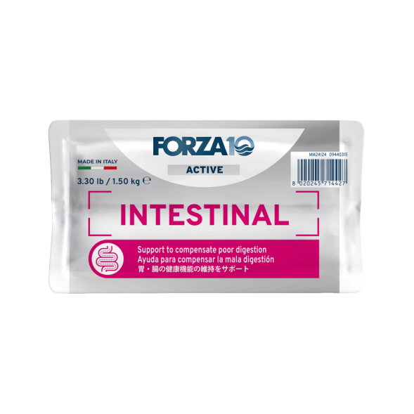 Forza10 Active Cat Intestinal сухой корм для взрослых кошек при проблемах пищеварения с рыбой -1,5 кг