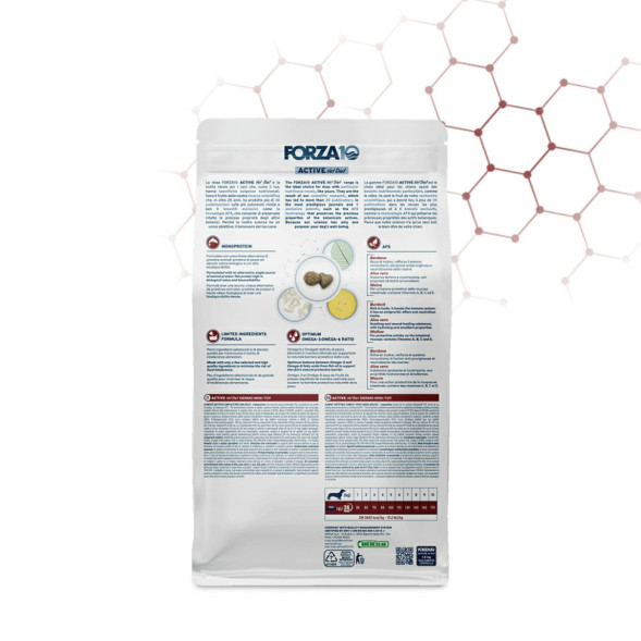 Forza10 Active Vet Diet Dermo Mini/Toy сухой корм для собак мелких пород с патологиями кожного покрова - 1,5 кг