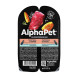 AlphaPet Superpremium влажный корм для собак с чувствительным пищеварением телятина и тыква, в ламистерах - 100 г
