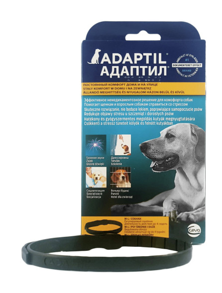 Adaptil ошейник с феромонами для коррекции поведения собак средних и крупных пород - 62,5 см