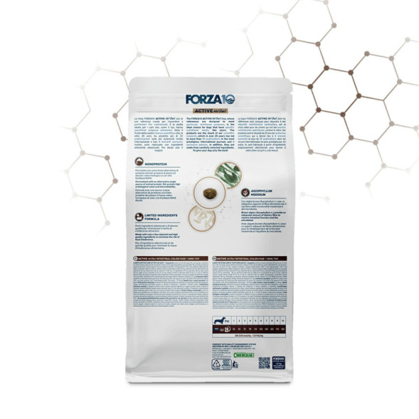 Forza10 Active Vet Diet Intestinal Colon Fase 1 Mini/Toy сухой корм для собак мелких пород при хронических колитах - 1,5 кг