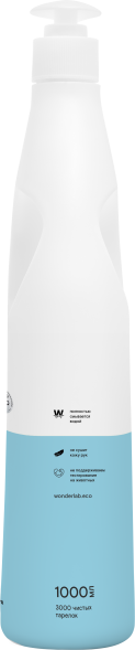 WONDER LAB экогель для мытья посуды, нейтральный - 1 л