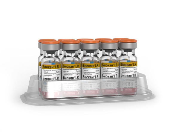 Биокан LR вакцина для собак - 10 флаконов (10 доз)