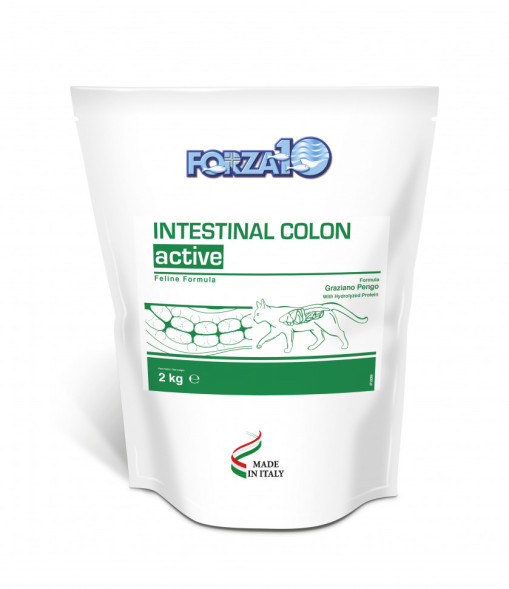 Forza10 Active Intesinal Colon сухой корм для взрослых кошек с хроническими колитами - 2 кг