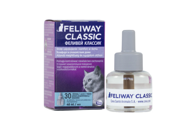 Feliway Classic флакон для диффузора Феливей Классик для коррекции поведения кошек - 48 мл