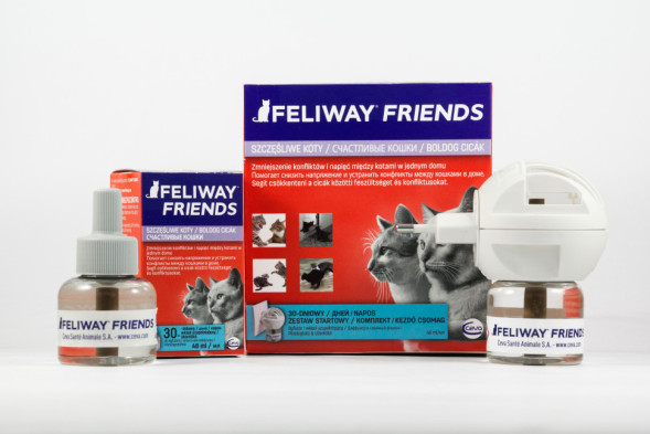 Feliway Friends диффузор + флакон для коррекции поведения кошек - 48 мл + диффузор
