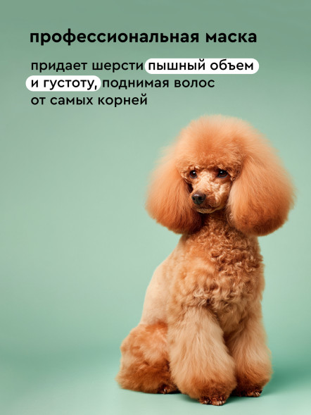 Pamilee paWool Mask V маска для придания объема шерсти собак - 500 мл