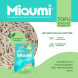 Miaumi TOFU Natural Unscented наполнитель комкующийся соевый для кошачьего туалета, без ароматизатора - 6 л (2,5 кг)