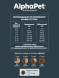 AlphaPet Superpremium сухой полнорационный корм для взрослых кошек и котов с чувствительным пищеварением с ягненком - 400 г