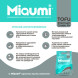 Miaumi TOFU Activated Carbon Unscented наполнитель комкующийся соевый для кошачьего туалета, с активированным углем - 6 л (2,5 кг)