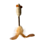 BONITAPET игрушка для кошек Мышь с палкой и пером, 12x7 см