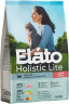 Elato Holistic Lite полнорационный сухой корм для кастрированных котов и стерилизованных кошек, с ягненком и индейкой - 1,5 кг
