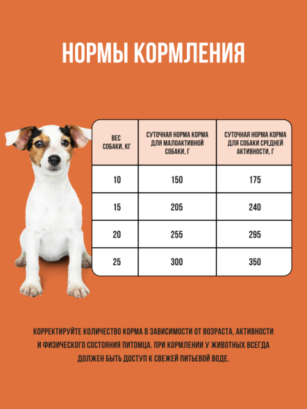 BOWL WOW сухой корм для взрослых собак средних пород с ягненком, индейкой, рисом и морковью - 10 кг