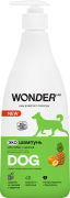 WONDER LAB экошампунь для собак и щенков, аромат тропических фруктов - 550 мл