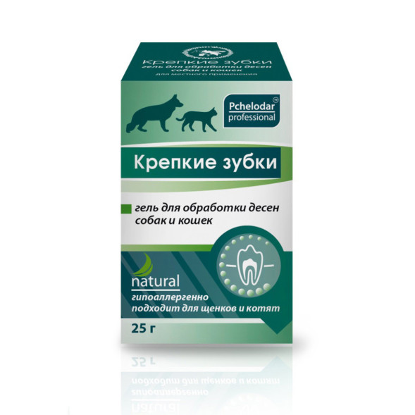 Крепкие Зубки гель для обработки десен - 25 г